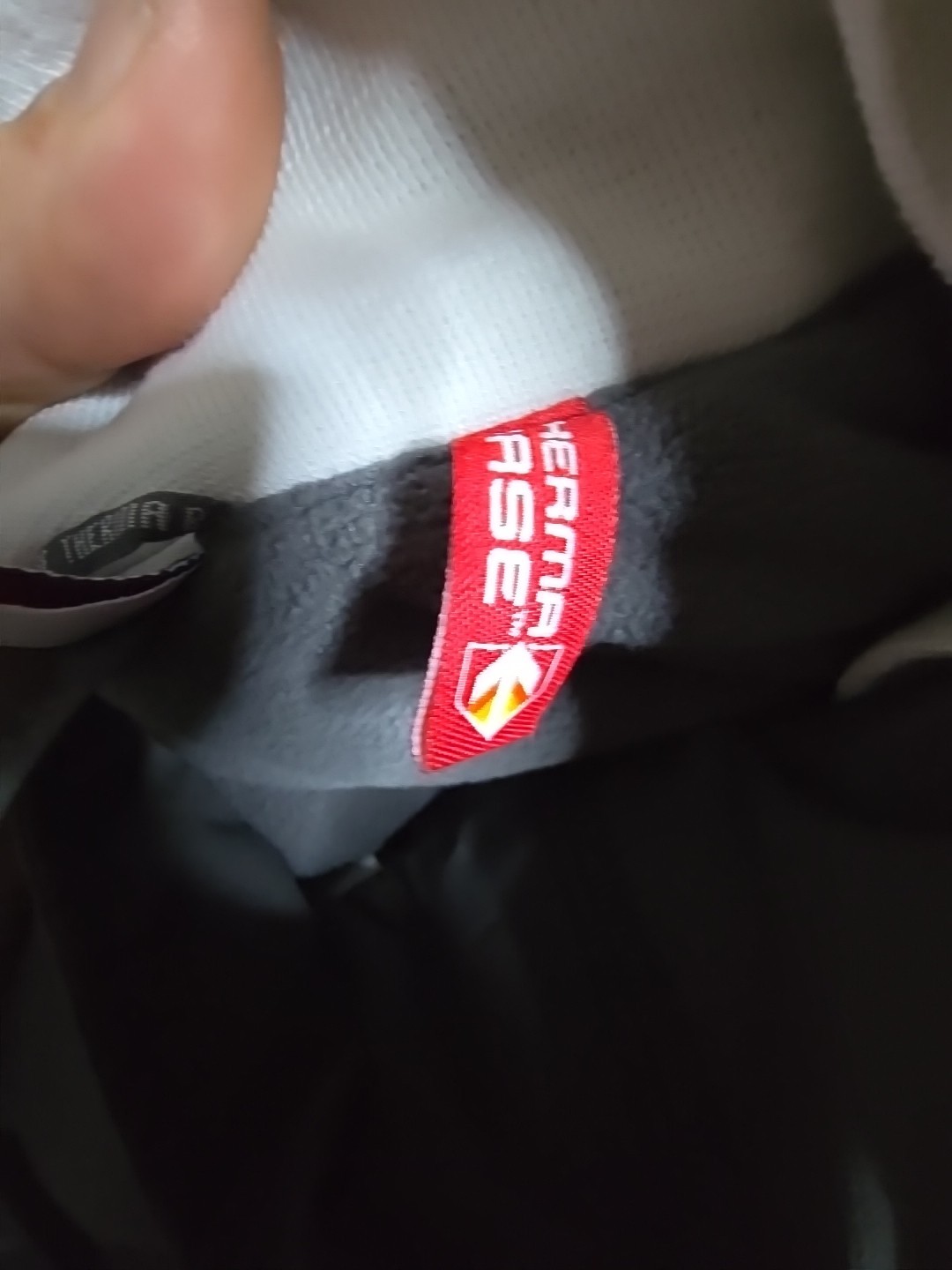 BLANK Majestic Athletic Therma Base Premier Jacket Grey White XL