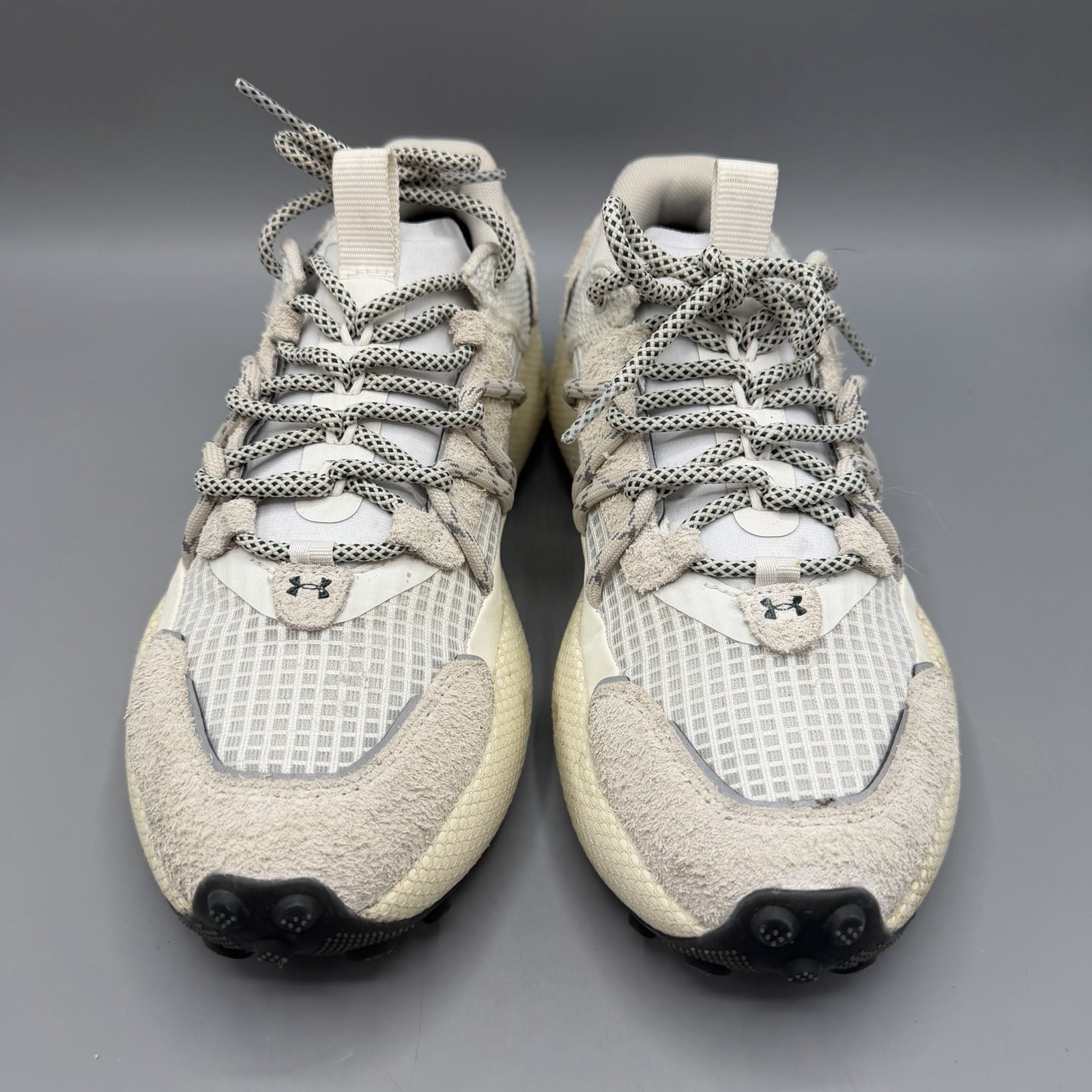 Under Armour Fat Tire Venture Pro HOVR Khaki Green Men 6.5 Women 8 3027212-104