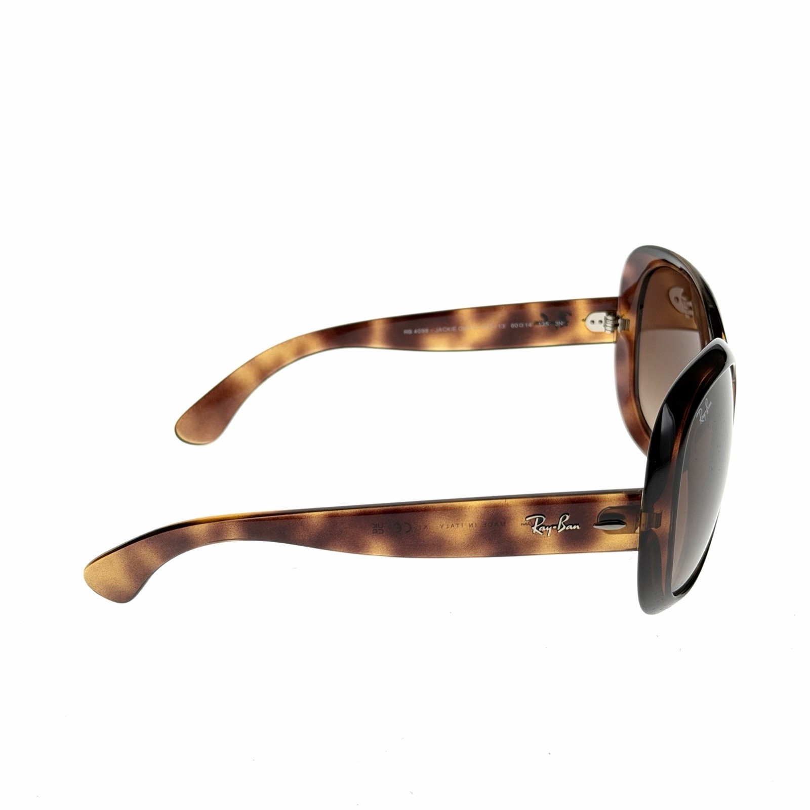 RAY-BAN JACKIE OHH II BUTTERFLY SUNGLASSES HAVANA BROWN GRADIENT RB4098 642/13