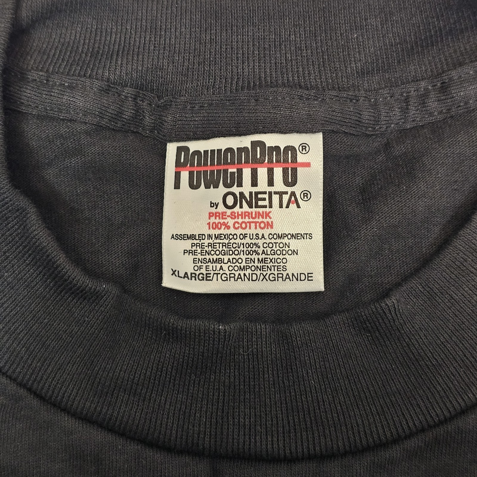 Camel Cigarette Promo Pocket Tee Shirt Black Men’s XL USA Silhouette Vtg 90s