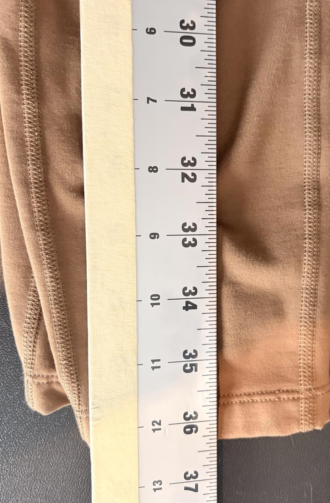 Modern Baleaf Brown Stretch Activewear Leggings Pockets Large