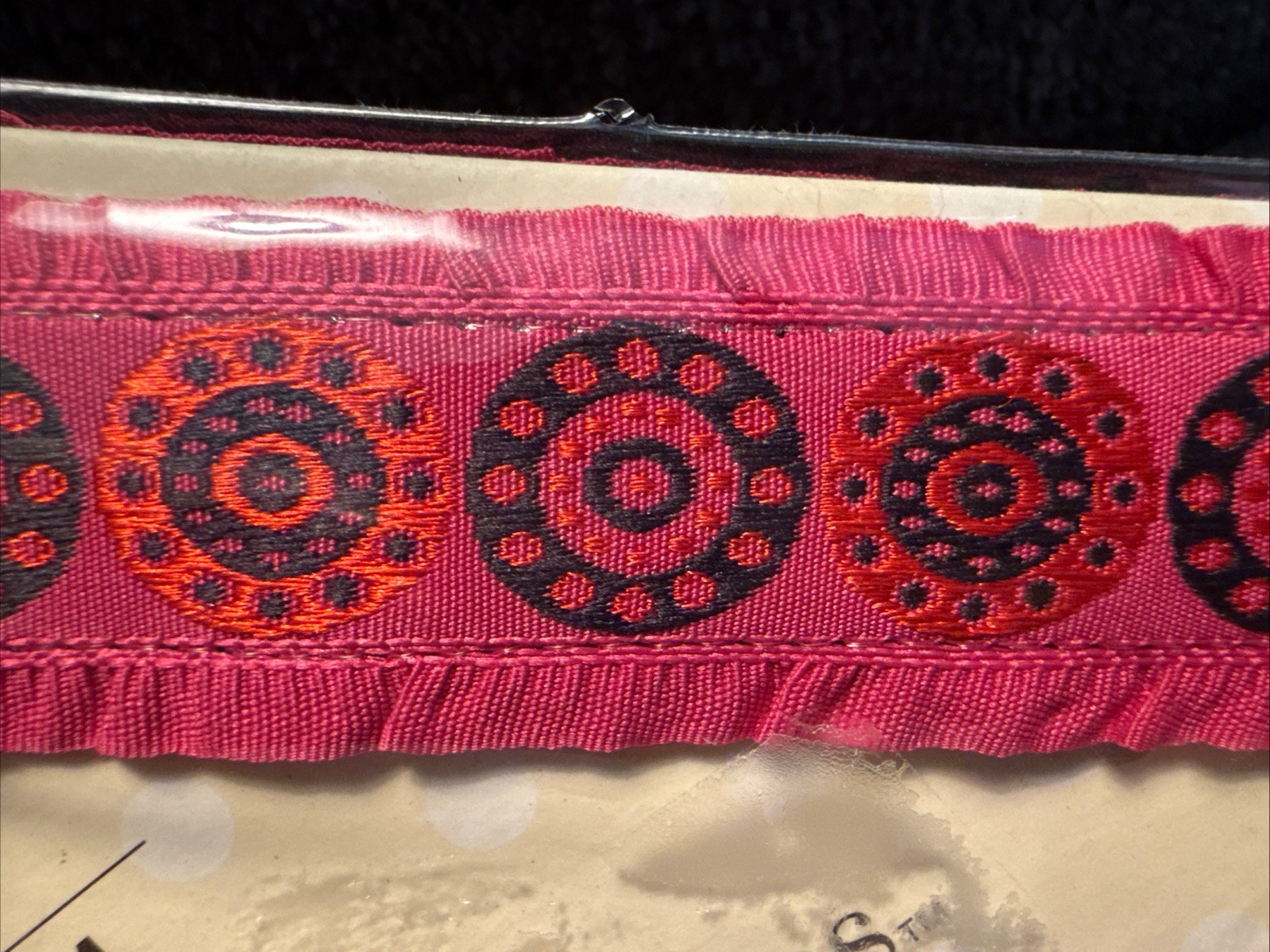 Lindsay Phillips Switchflops Interchangeable Straps Helena Pink Black Sz M NEW