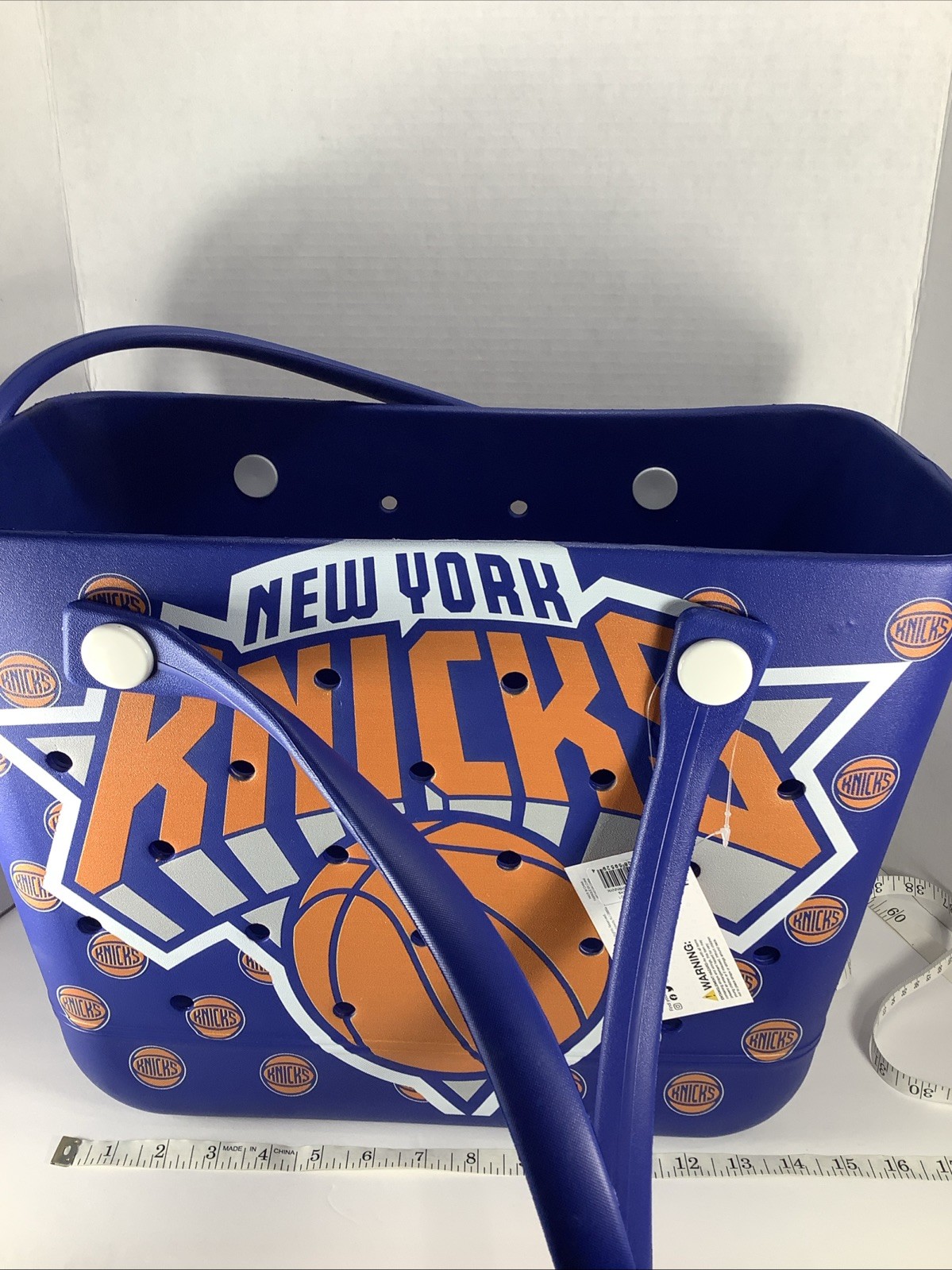 New York Knicks Basketball NBA Bogg Bag Limited XL Edition Tote~17.5”x12.5”x9.5”