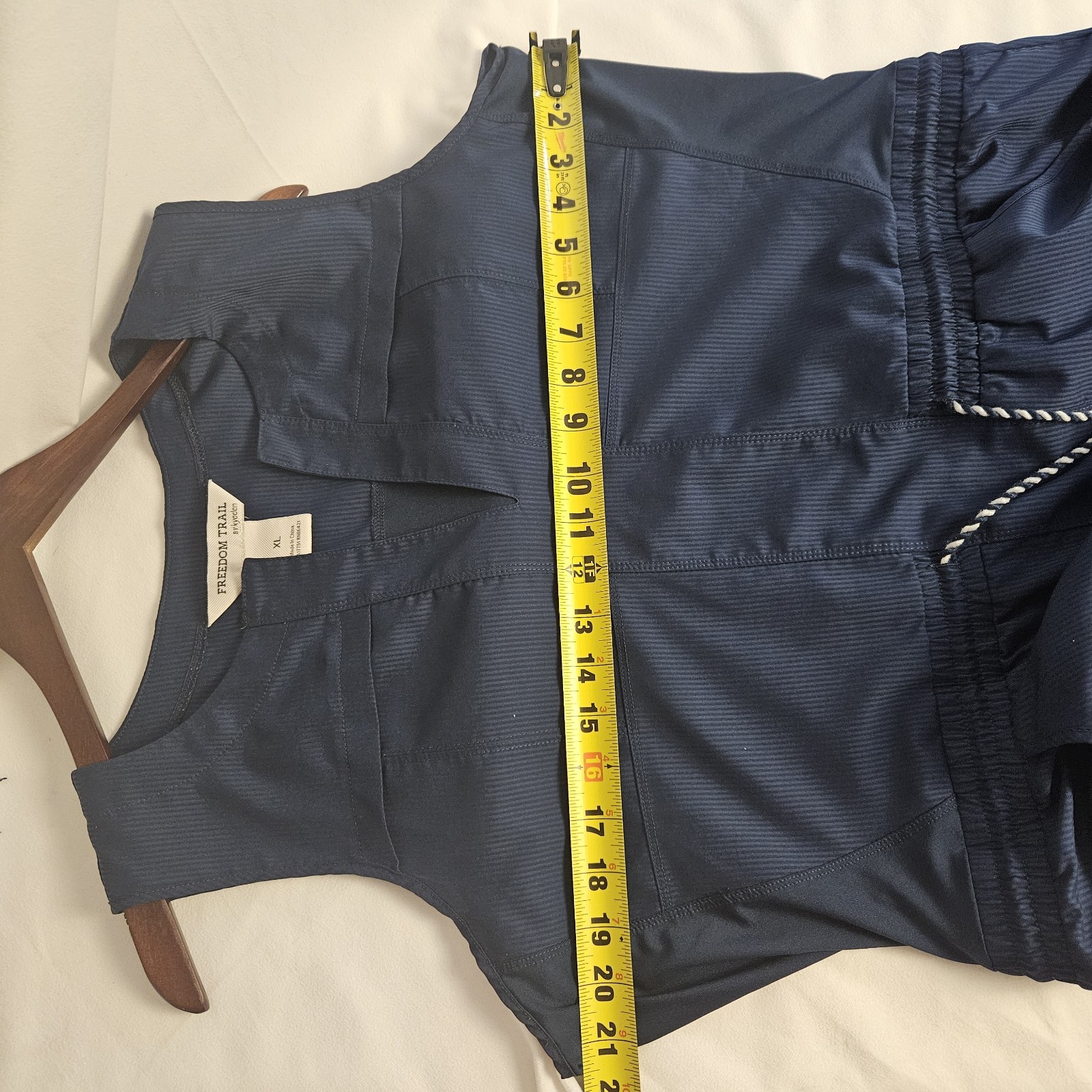 Freedom Trail By Kyodan Navy Dress W/Drawstring Women XL Outdoors Hike Active