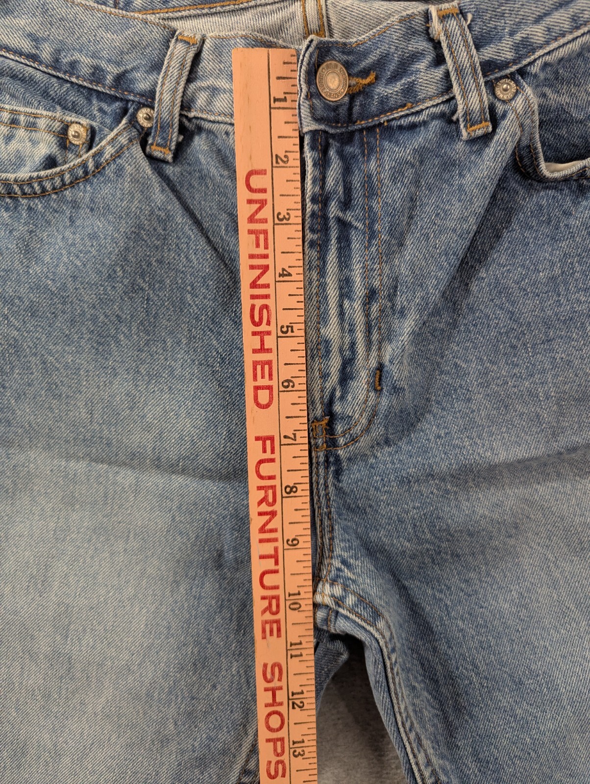 Old Navy Jeans Womens Size 8 Blue Bootcut Just Below Waist 100% Cotton