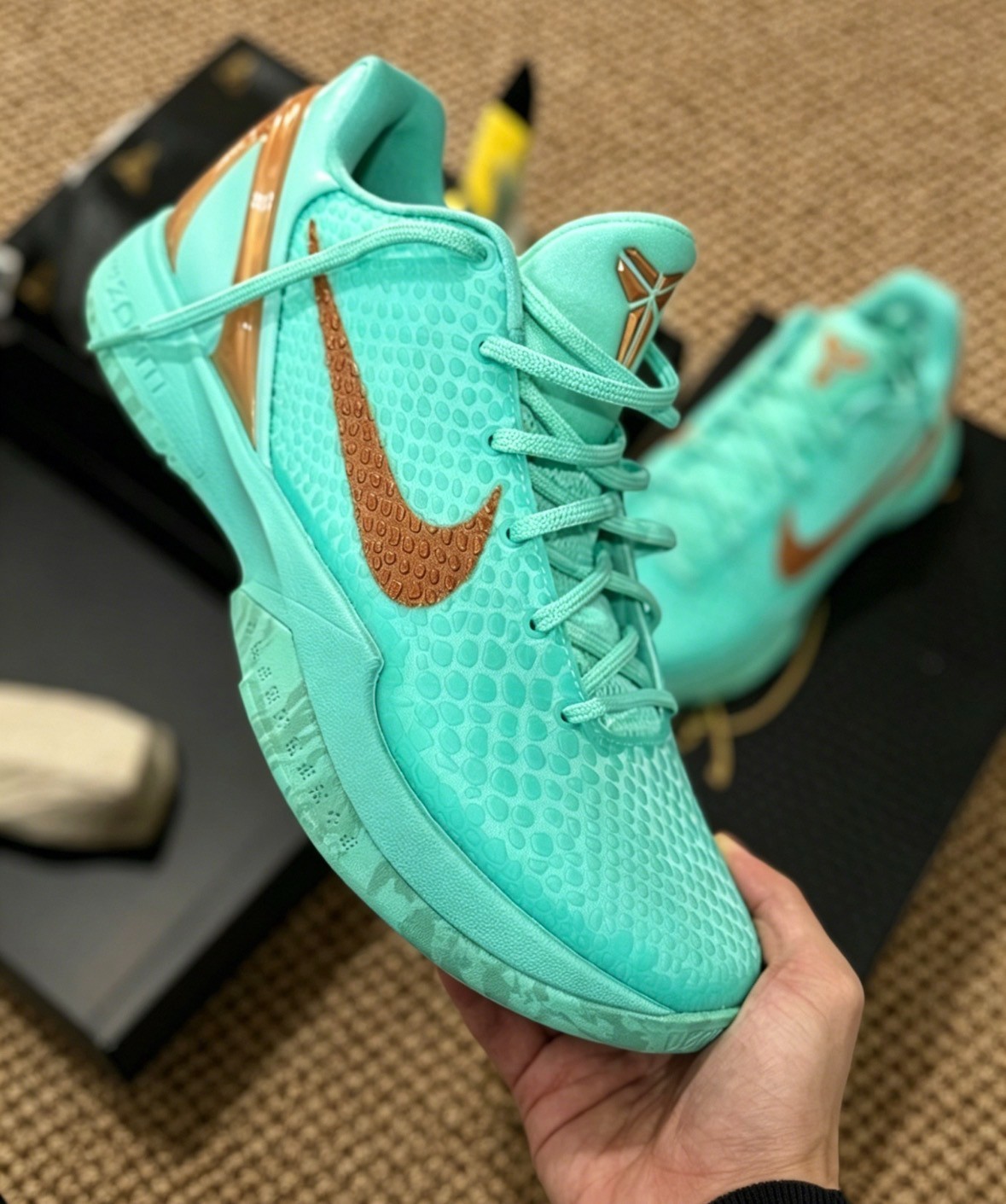 NEW Nike Kobe 6 Protro Jalen Brunson Statue of Liberty IQ5774-300 Men