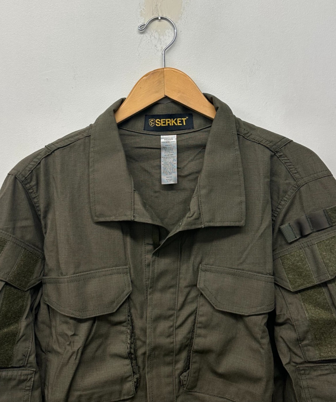 SERKET Tropical Weight No Melt Vented Field Shirt, W-2