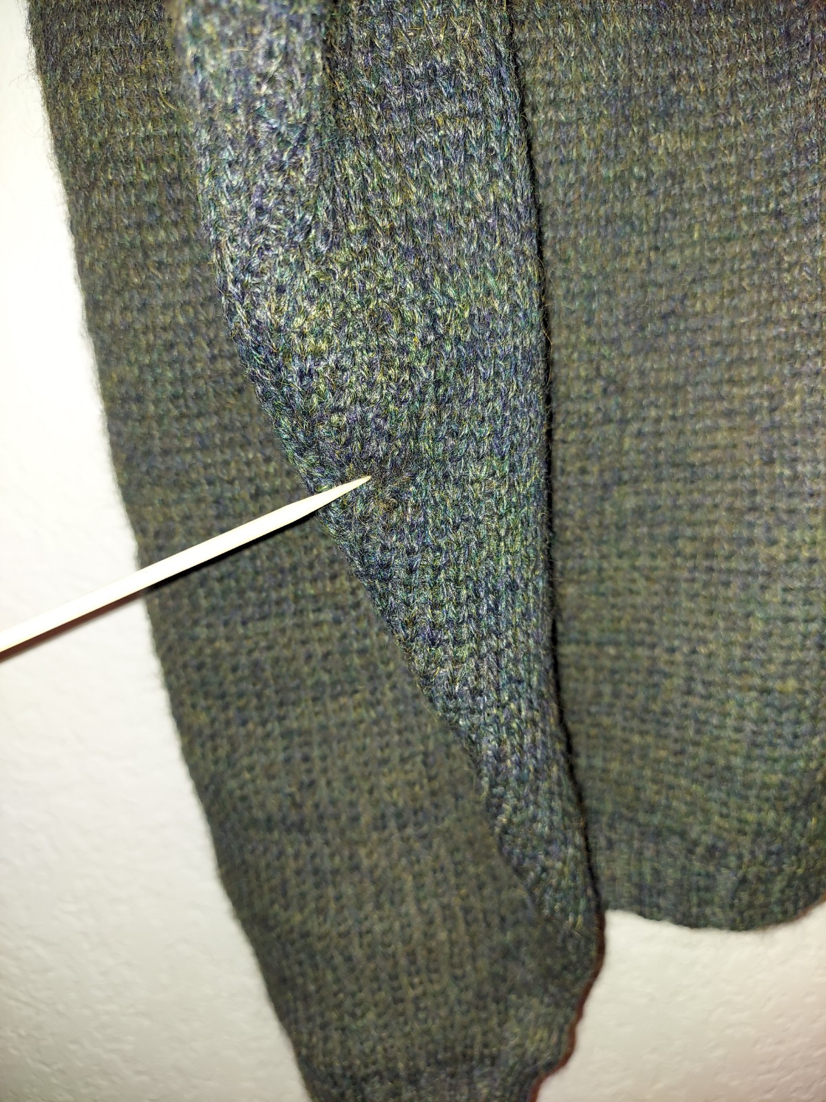 Vtg McGregor Kid Mohair Worsted Wool Cardigan Rockabilly Thrashed Cobain Grunge