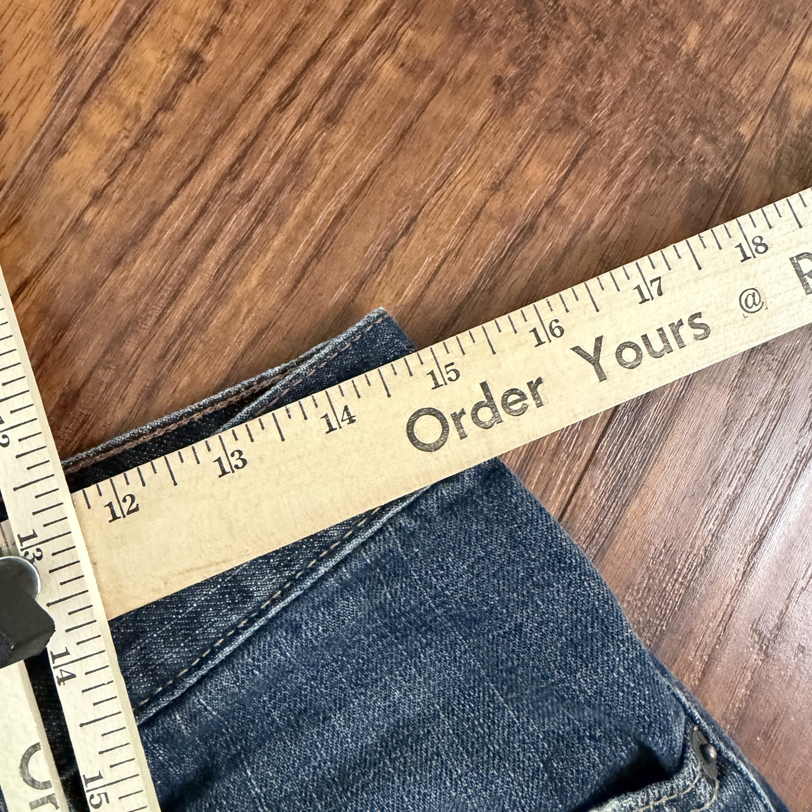 Levis 569 Jeans Men 30 (Fits 29×30) Blue Straight Loose Dark Wash Cotton Denim