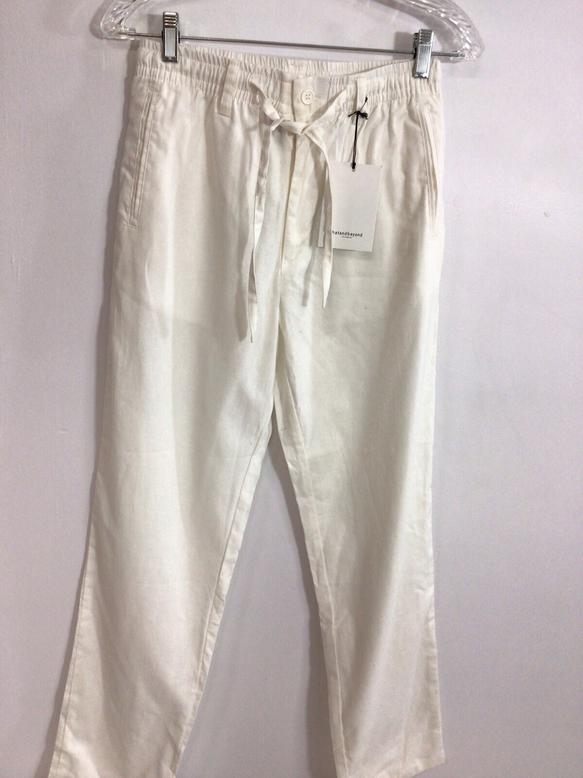 Hat & Beyond Los Angeles Linen Pants Womens Small New