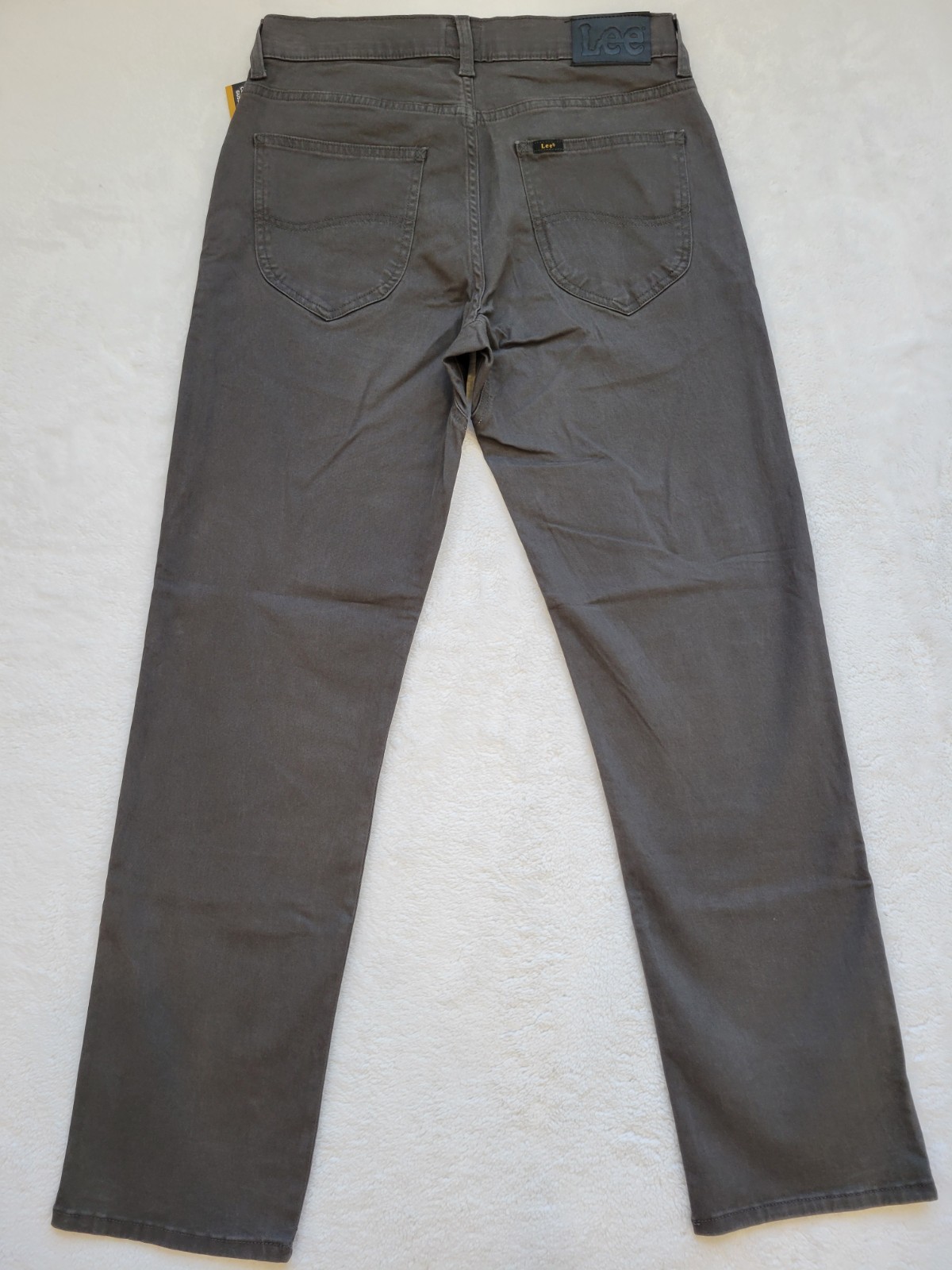 Lee Regular Fit Classic Style Jeans Men’s Size 30×30 Gray Quality Denim