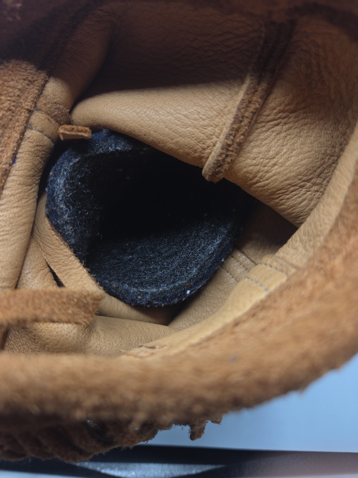 Steger Mukluks Kodiak Brown Moosehide Suede Winter Boots Women’s Size US 7