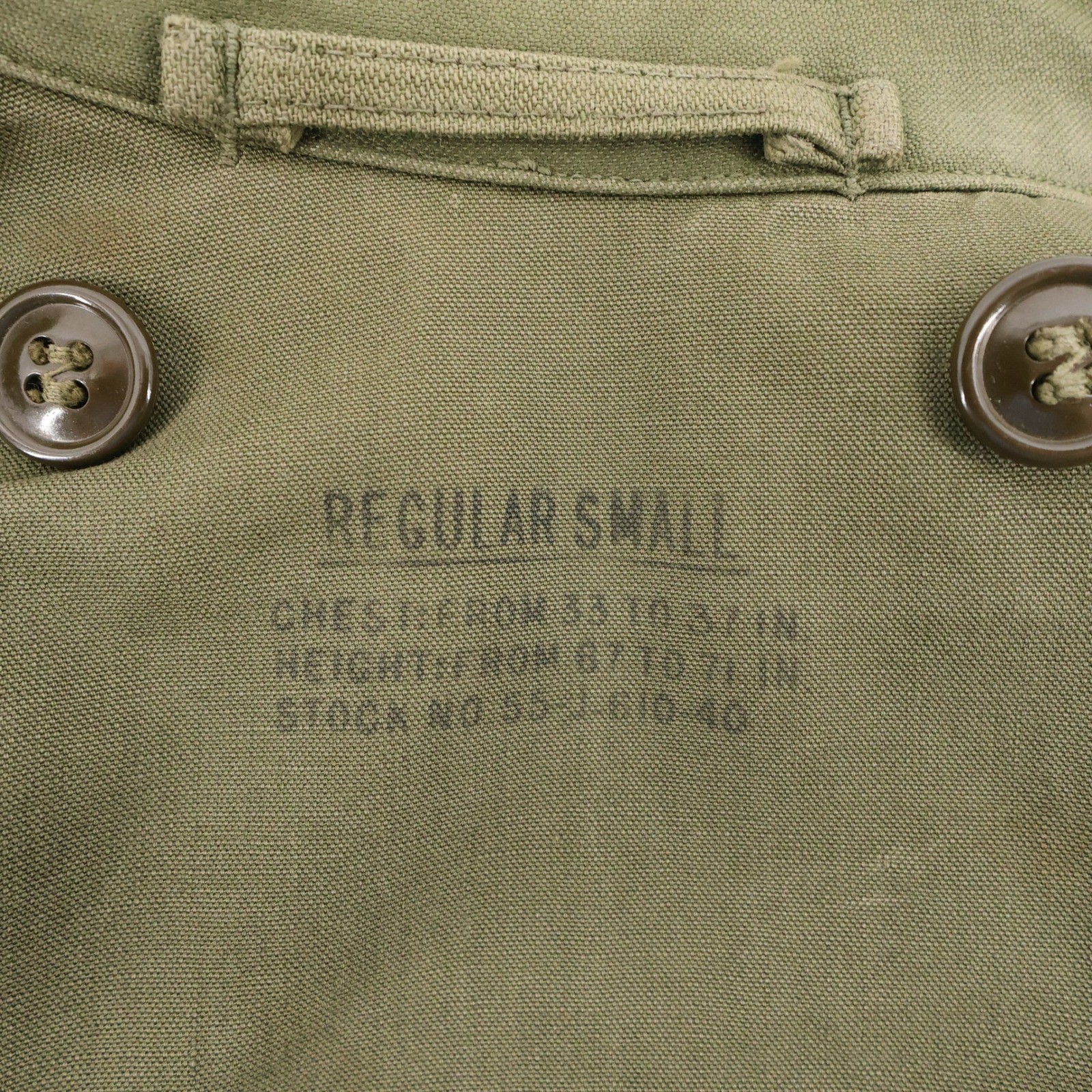 US Army M51 M-1951 Field Jacket Korean War 1952 Mens Small Reading Clothing Co