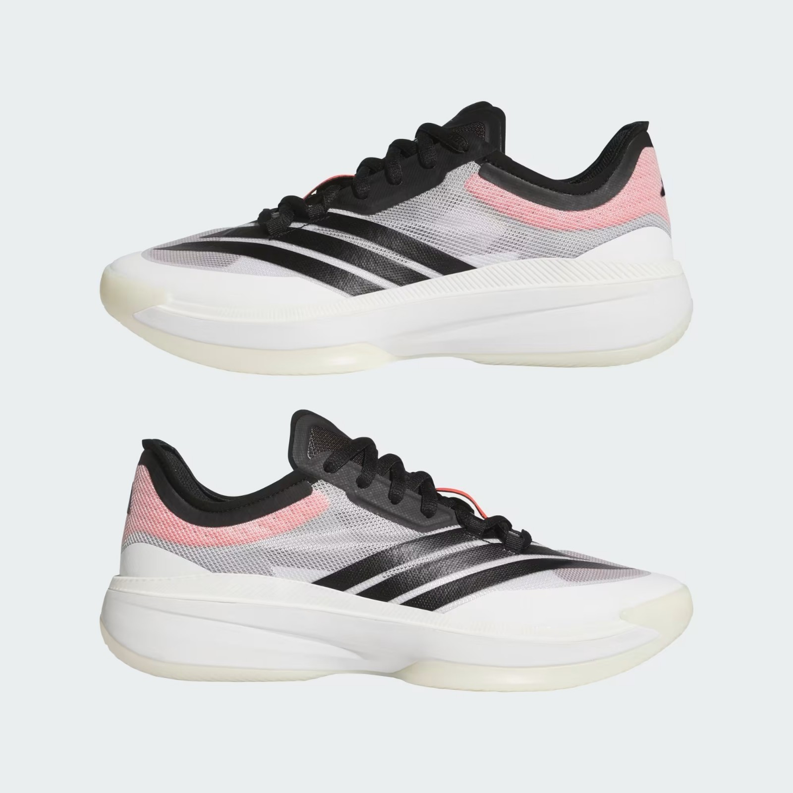 adidas Adizero Select 3.0 JR2511 Cloud White Core Black Red Men Basketball Shoes
