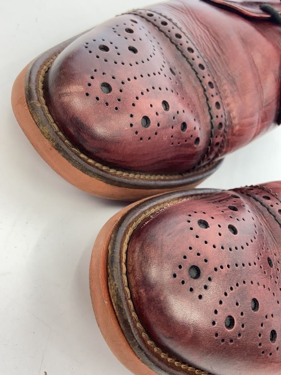 Vibram Sole/Dress Shoes/40/Brd/Leather// BFD07