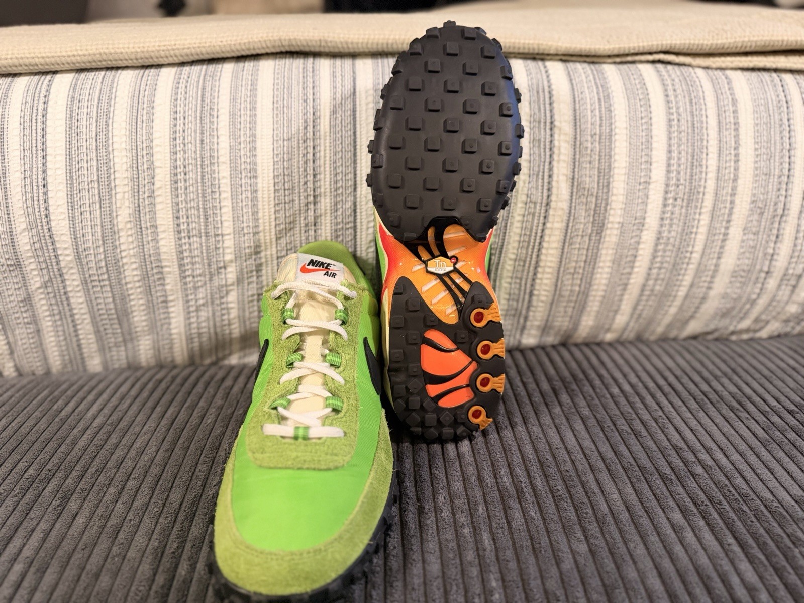 Nike Air Max Waffle Racer SP “Action Green” Green/Black/Total Orange FV6946-301