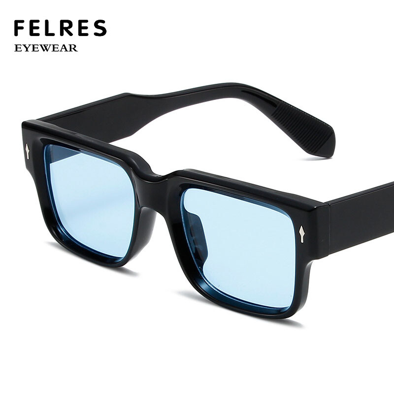 Unisex Square Fashion Sunglasses Classic Outdoor Traveling Shade Glasses UV400