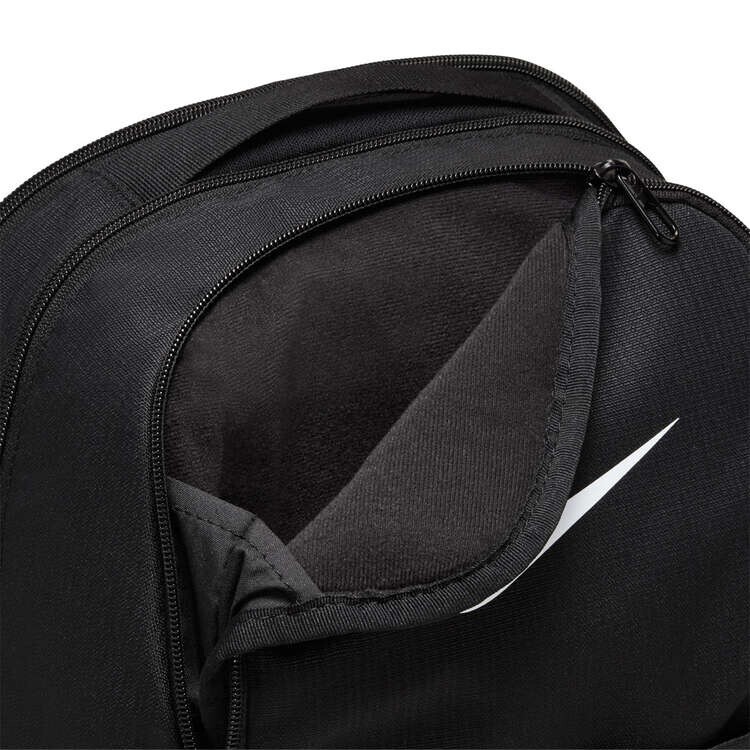 Nike Brasilia 9.5 Backpack 24L School/Work/Gym Black-White Logo FREE SHIPPING