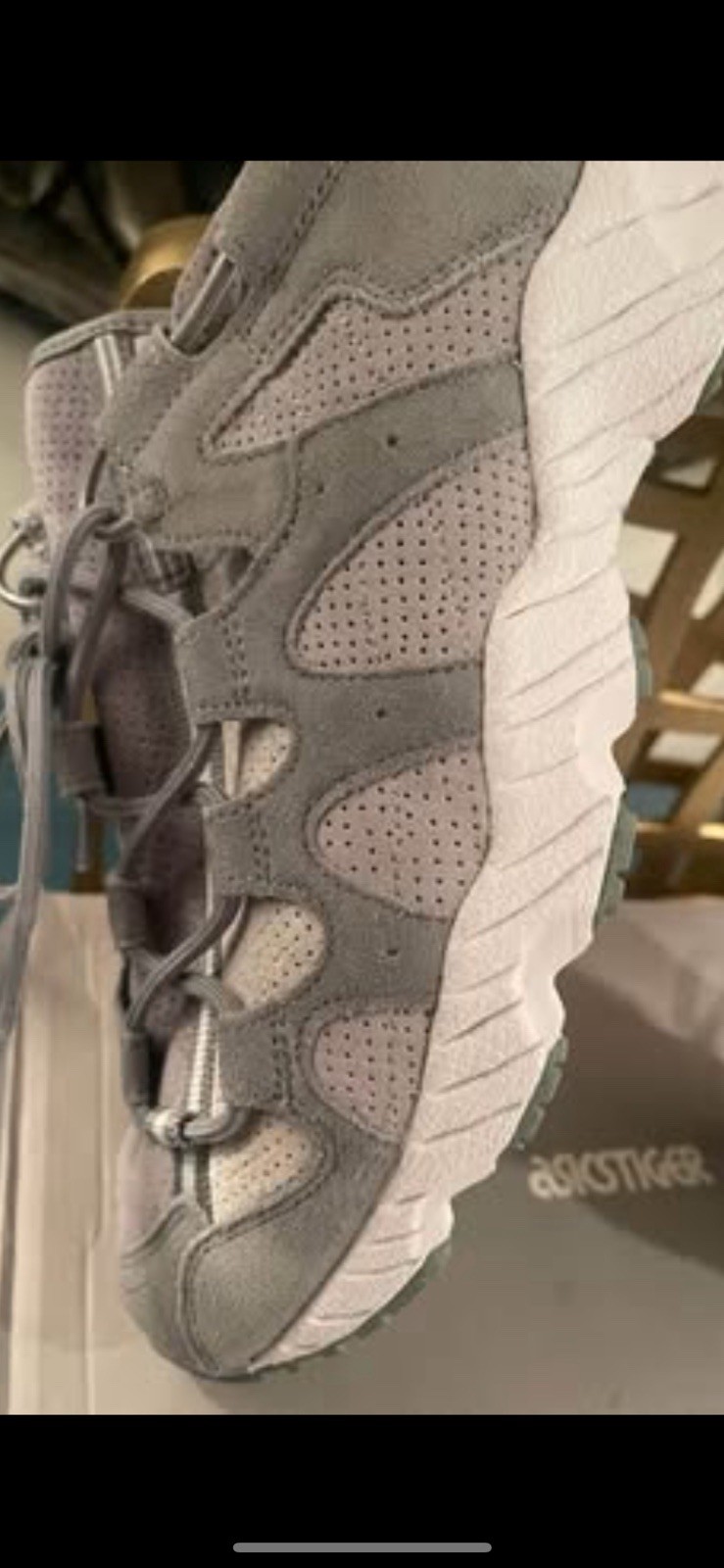 NIB Asics Mai Gel Activewear Tennis Shoes Men’s Sz 11 Stone Gray