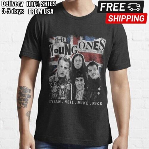 The Young Ones, Vyvyan bastard, comedy Essential T-Shirt
