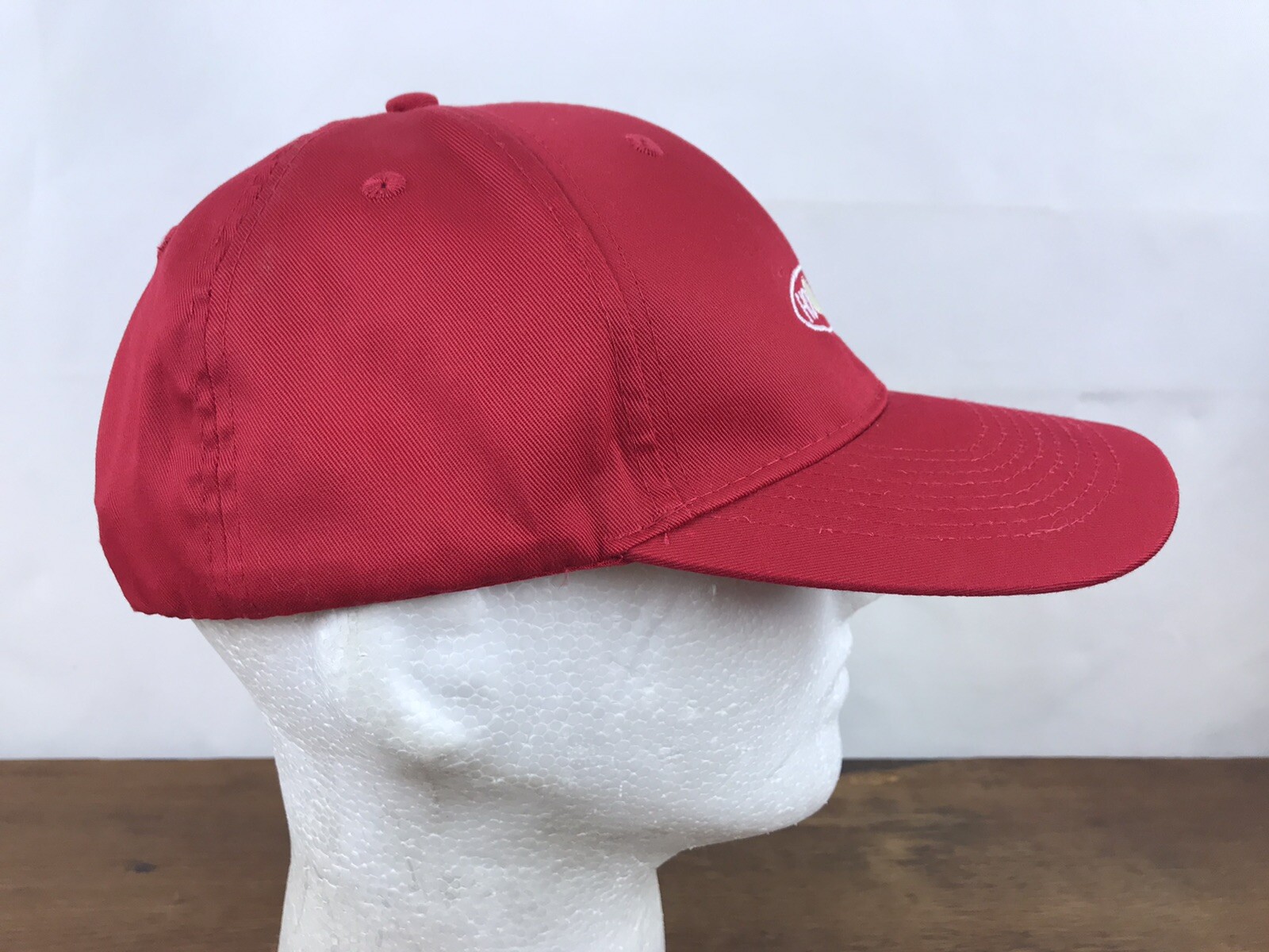 Howard Red Cotton Strapback Baseball Cap Hat CH20