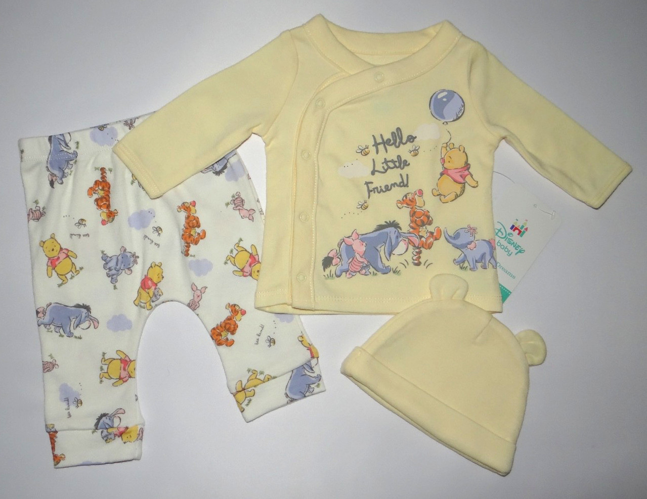Baby girl/boy clothes, 0-3 months, Disney Winnie the Pooh Set/SEE DETAILS SIZE~