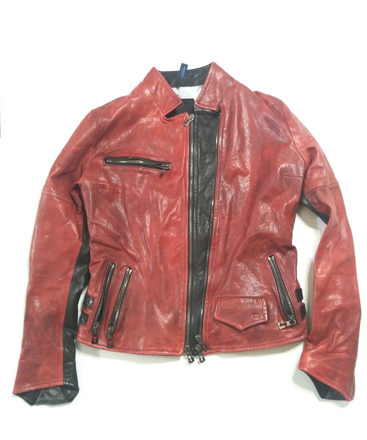 Benheart Sonia LTD Supple Leather Jacket size 44 Made In Italy