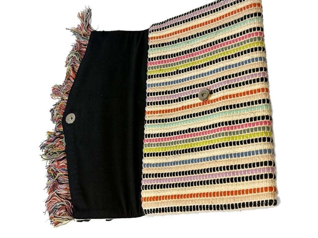 Stella & Dot Taj Fringe Clutch