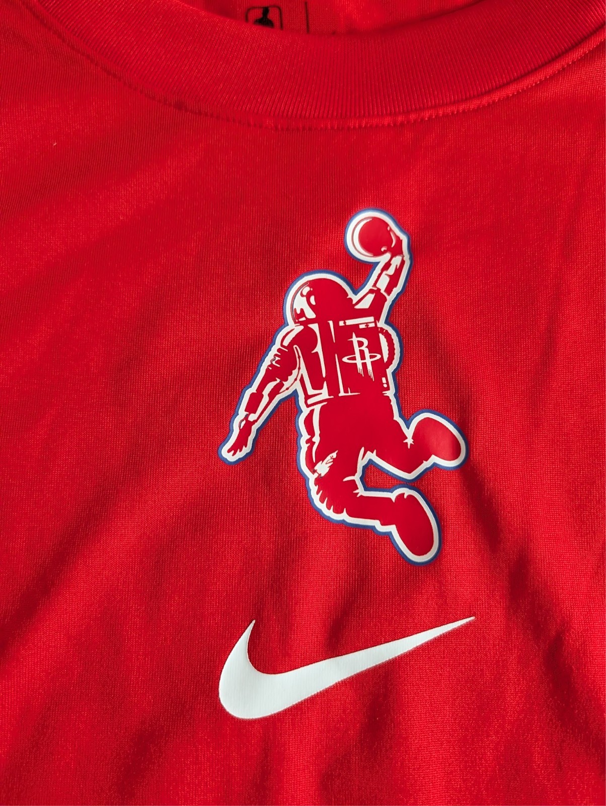 Nike Houston Rockets Dunkstronaut Shooting Player Issued City Edition XXL Tall