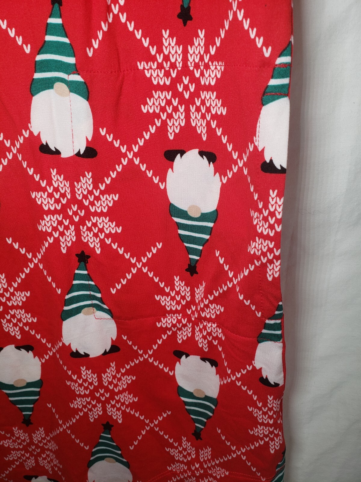 NWT Secret Treasure Christmas Holiday Nome Gown w/Pockets Sz S/M