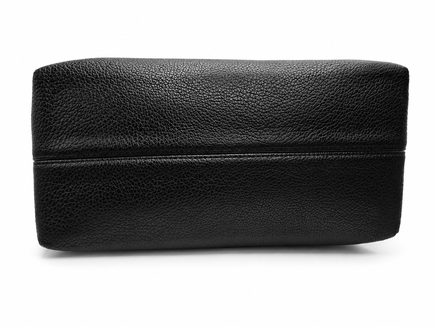 Steve Madden Black Pebbled Faux Leather Satchel Crossbody Tote Shoulder Bag