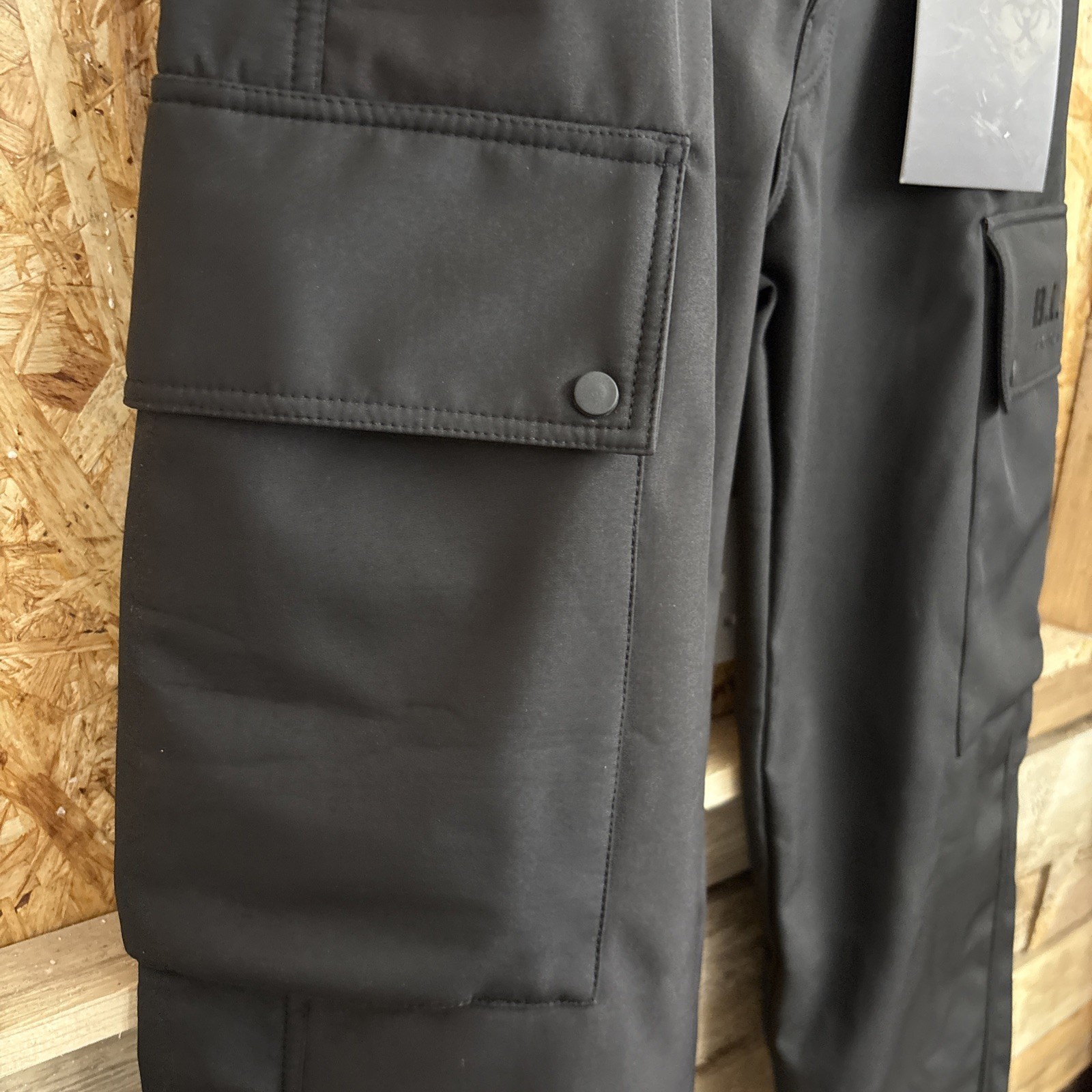 B.I.A Tactical Men’s Black / Brown Fleece lined Combat Pants 30,32,36,38,40,42