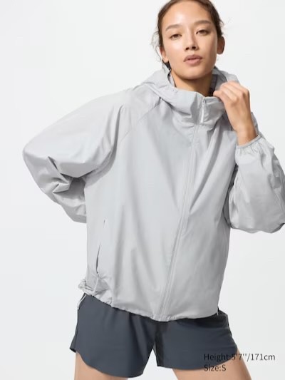 UNIQLO UV CUT PACKABLE JACKET GREY JP L NEW