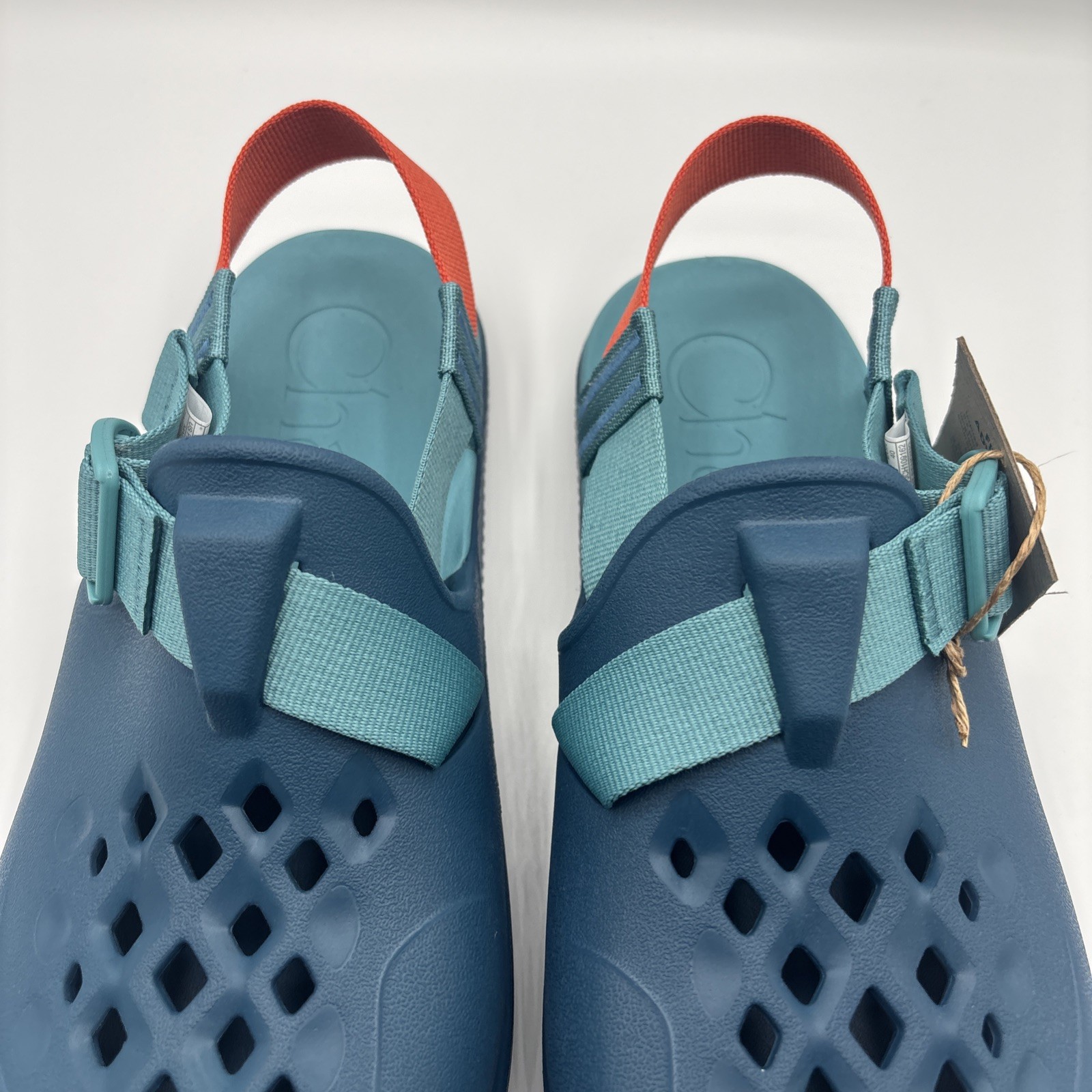Chaco Chillos Clogs Ocean Blue Women’s Size 9 Slip-On Comfort Foam Sandals