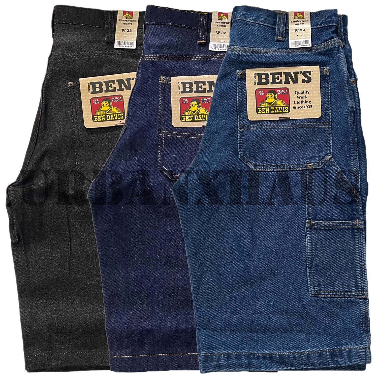 BEN DAVIS MEN’S CARPENTER SHORTS * 3 COLORS SIZE 30-50