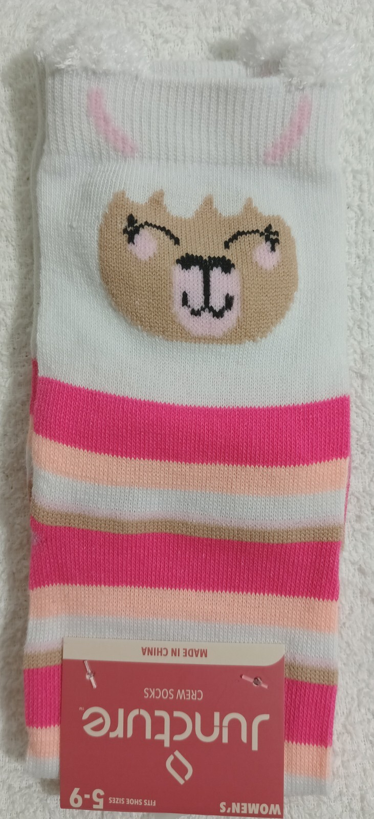 Juncture Women’s Crew Socks, FUN Novelty BUY 5 GET THE 6TH ONE FREE