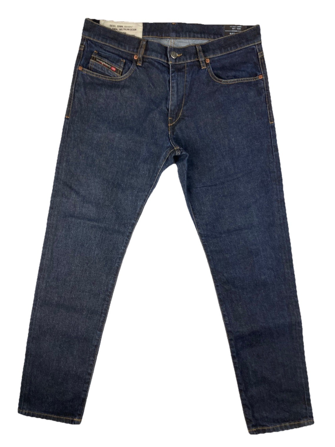 Diesel D-Strukt Jeans W34 L30 Mens Slim Stretch Indigo Denim Wash 009HF Blue