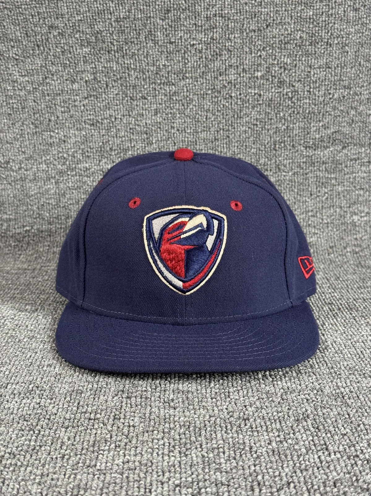 New Era Gwinnett Braves 59FIFTY Fitted Hat Navy Blue Size 7 MiLB