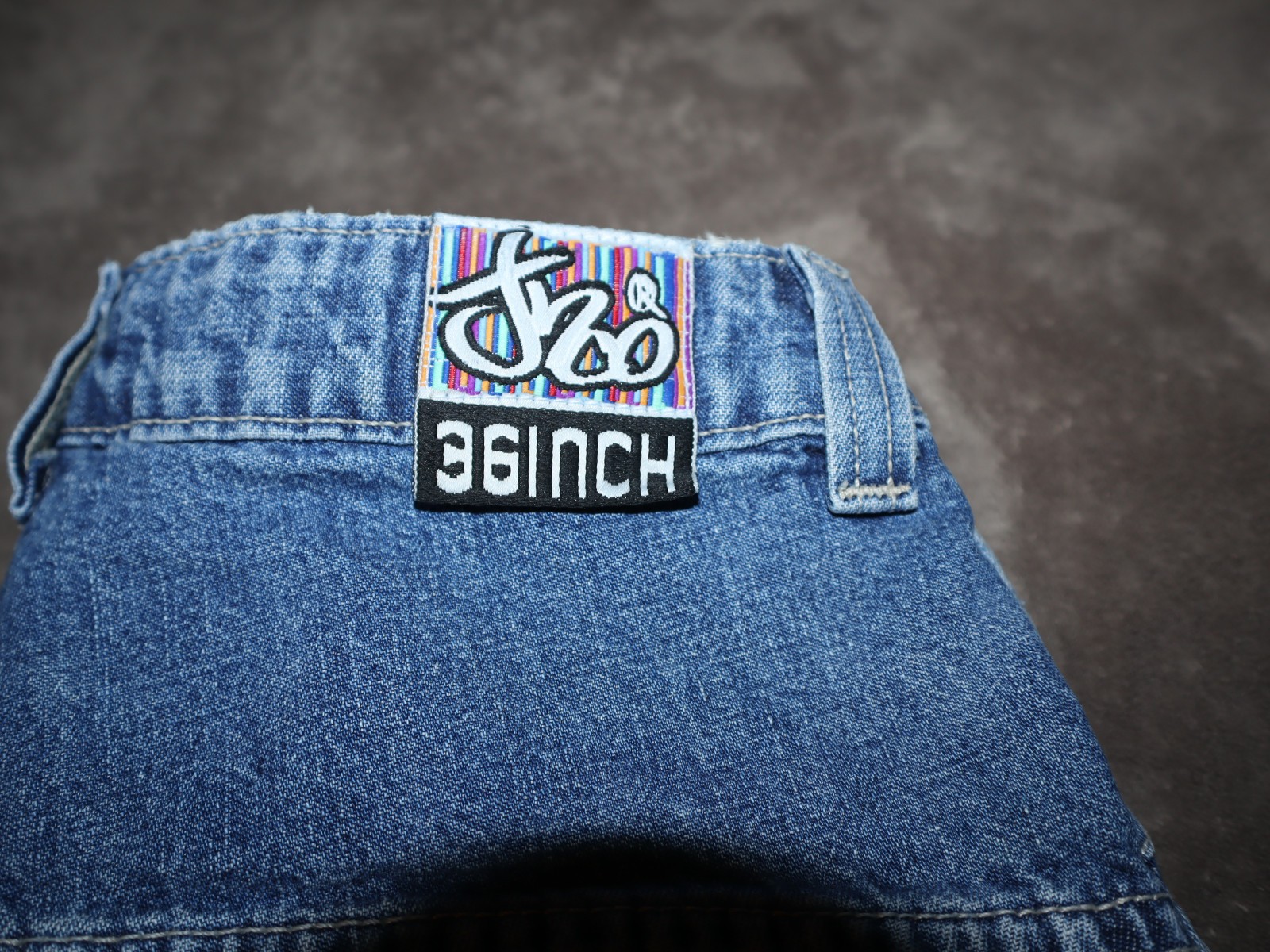JNCO “GirlyStuff” Lishuz Vintage Jeans Size 7 #1253 – 36″ Leg Opening EXRARE