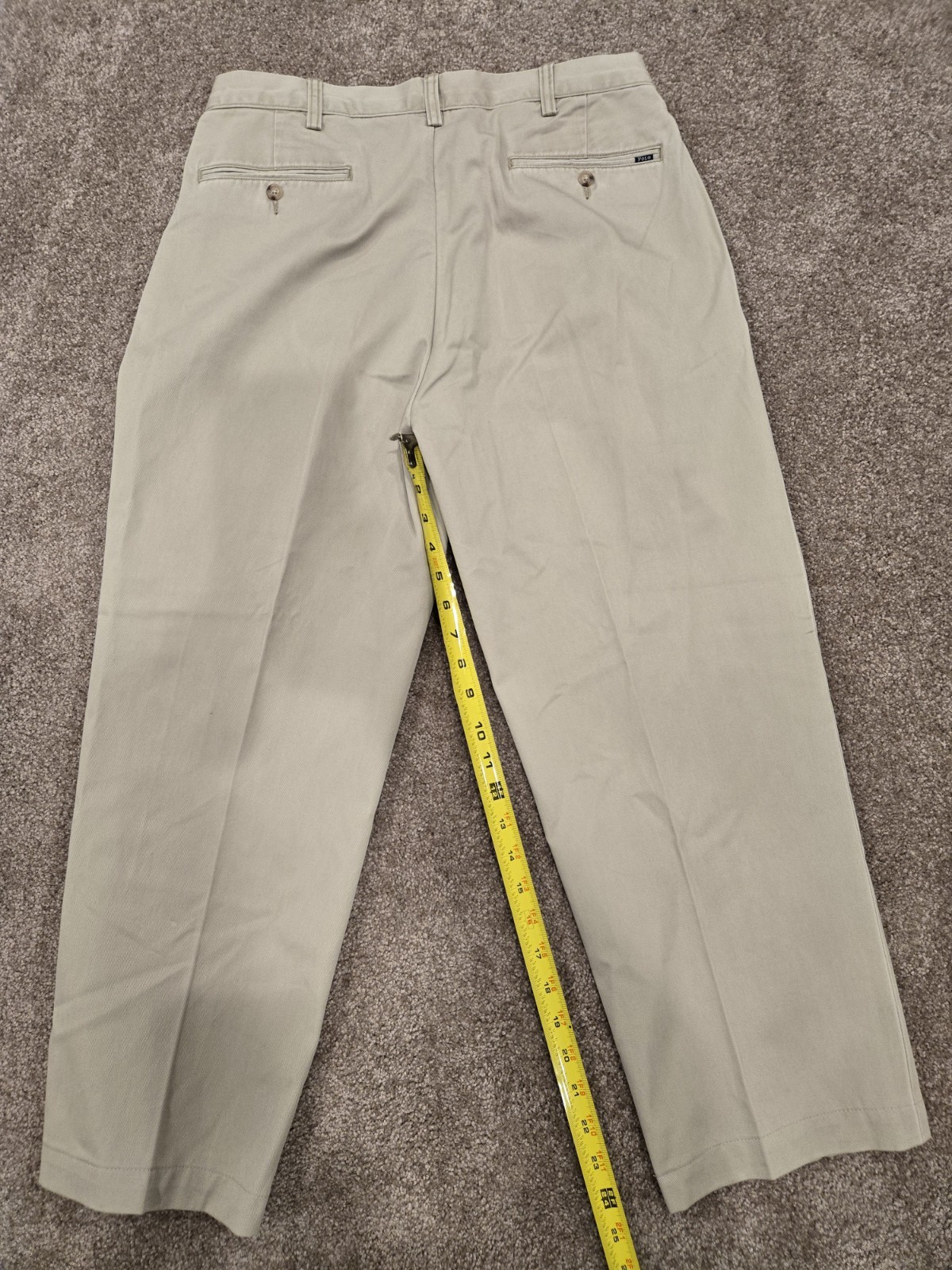 Polo Ralph Lauren 34×30 Pleated Chino. Classic Fit