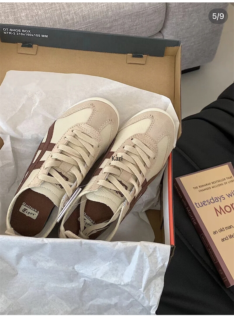 2026 NEW Onitsuka Tiger Mexico 66 Beige Suede Brown new with box nice
