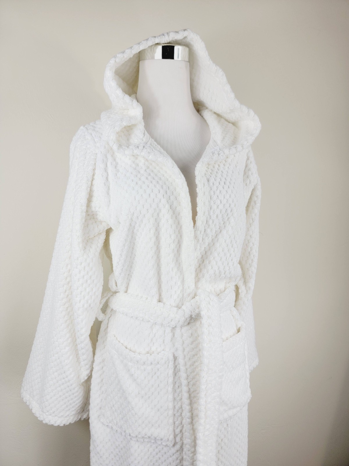 100% Cotton Terry Cloth Bathrobe Unisex | Plush Robe | Kimono | Spa Sauna