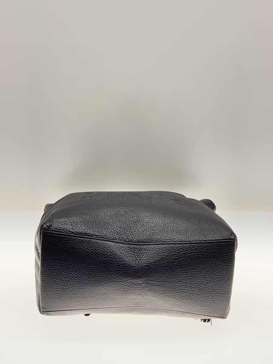COACH Tote Bag Leather BLK CA200 Andy Horse and Carriage Tassel