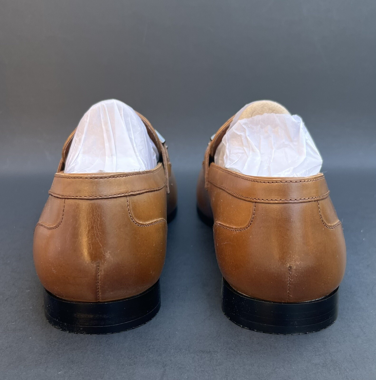 ALDO Marinho Loafers Brown (Cognac Leather Smooth) Men’s 10 US Size