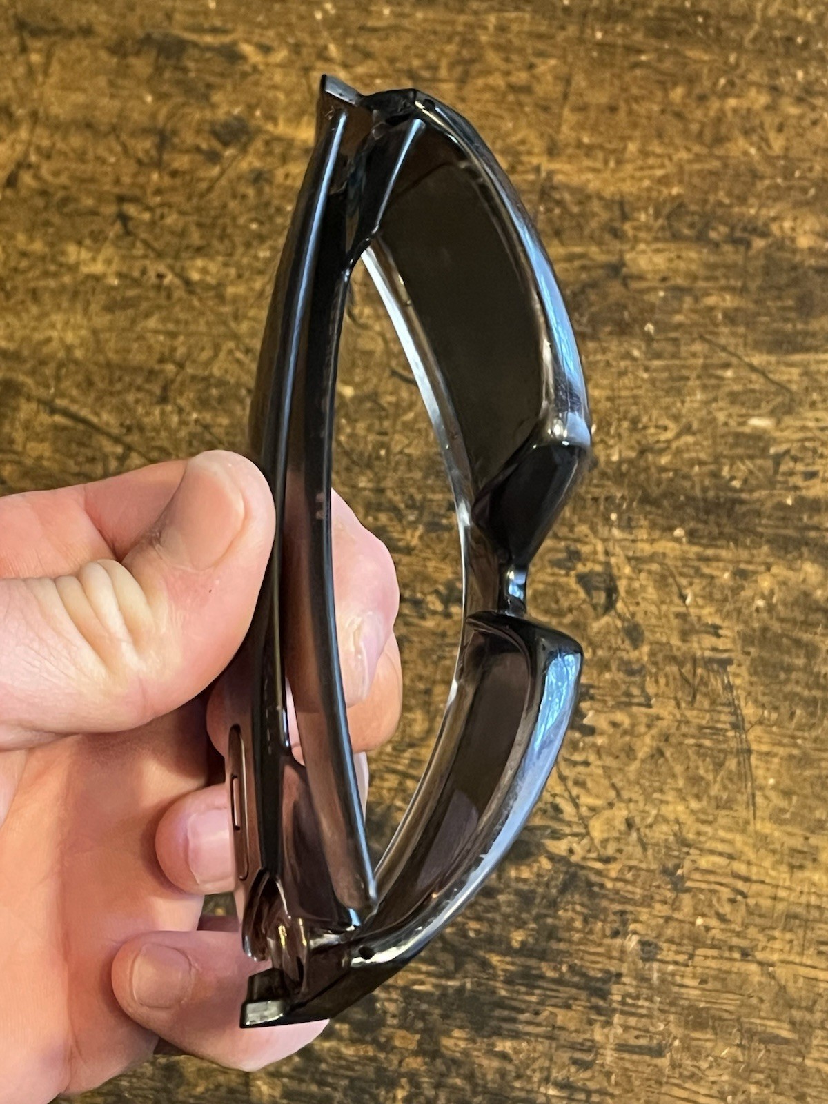 Oakley Gascan Transparent Sunglasses. Frame Only READ