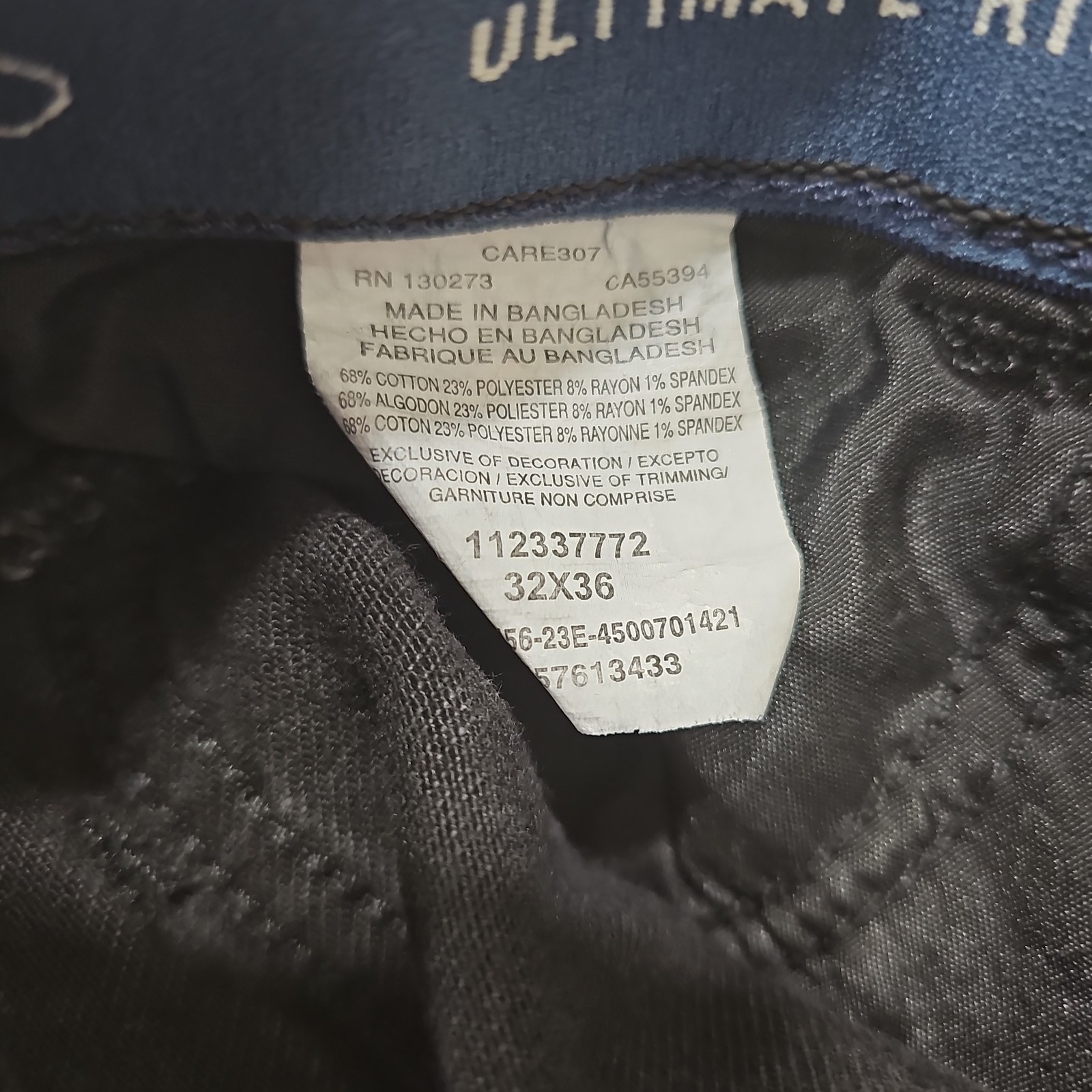 Wrangler Willow Ultimate Riding Jeans Women’s Sz 32×36 Black Wash Mid-Rise