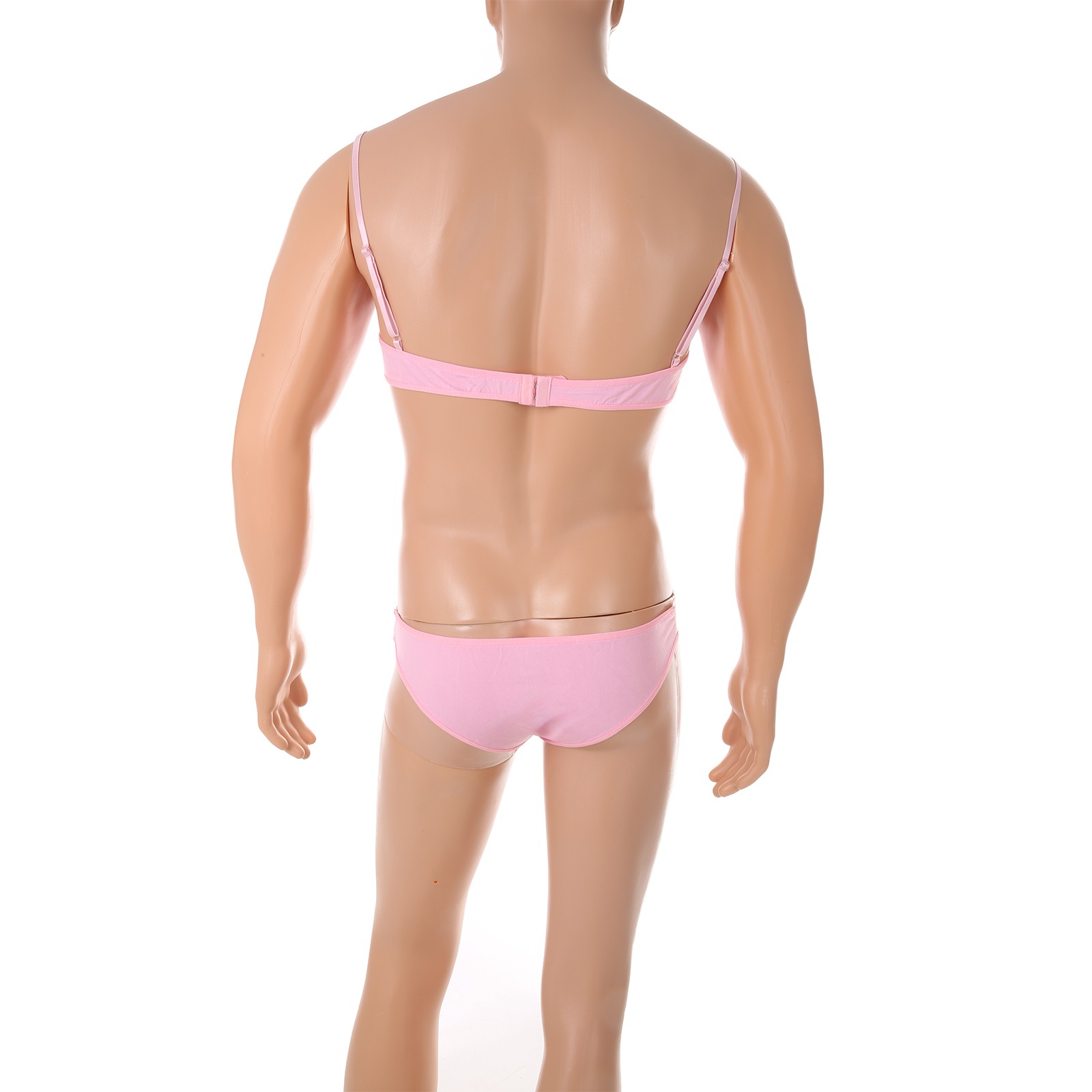Set of Men Bra Briefs Sissy Sexy Underwear Lingerie Tops Panties Underpants