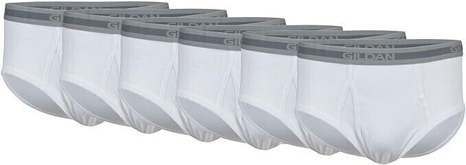 Gildan Men’s Underwear White Brief 5,10 Pack