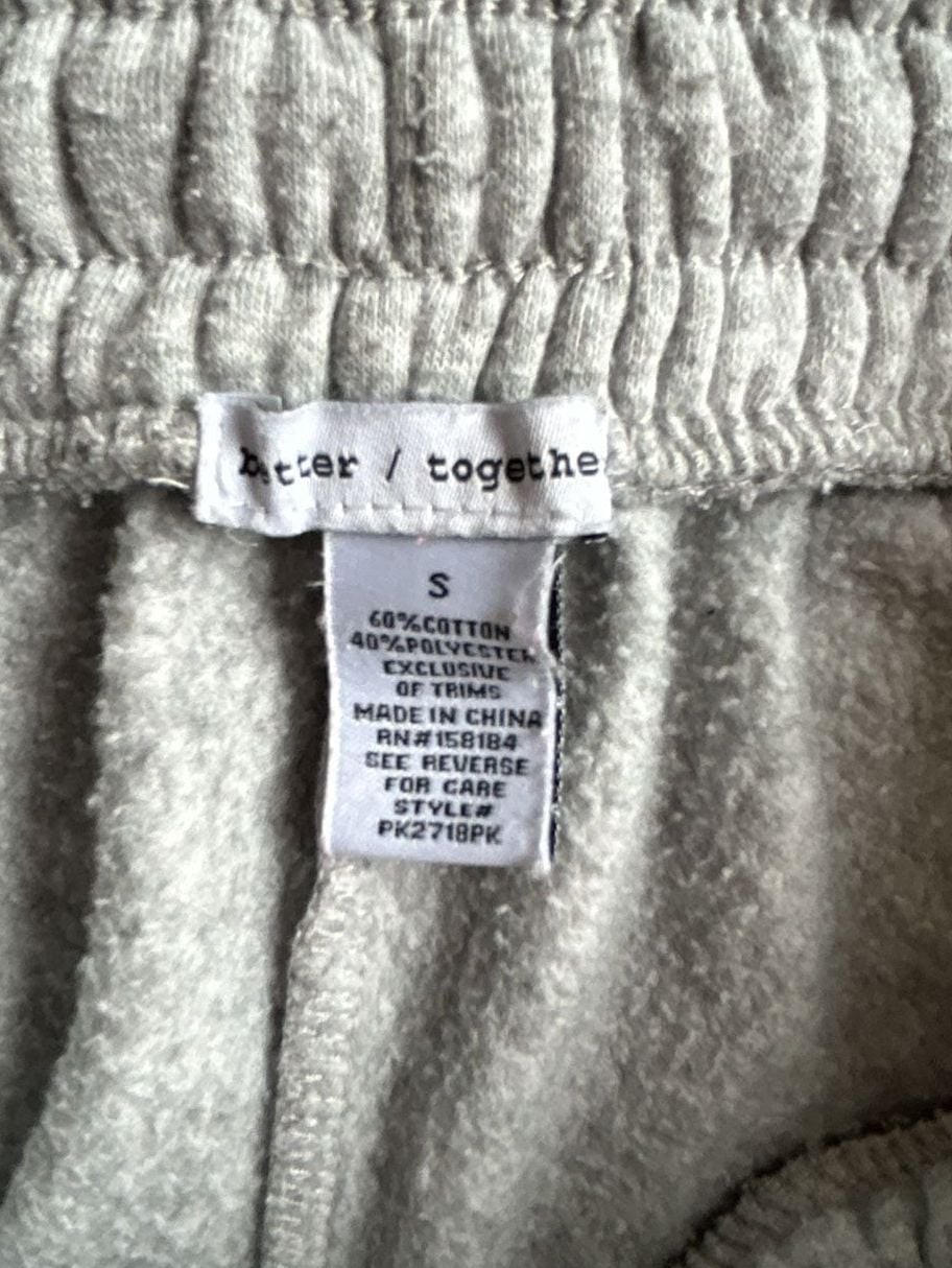 Better / Together Heather Grey Cargo Sweatpants
