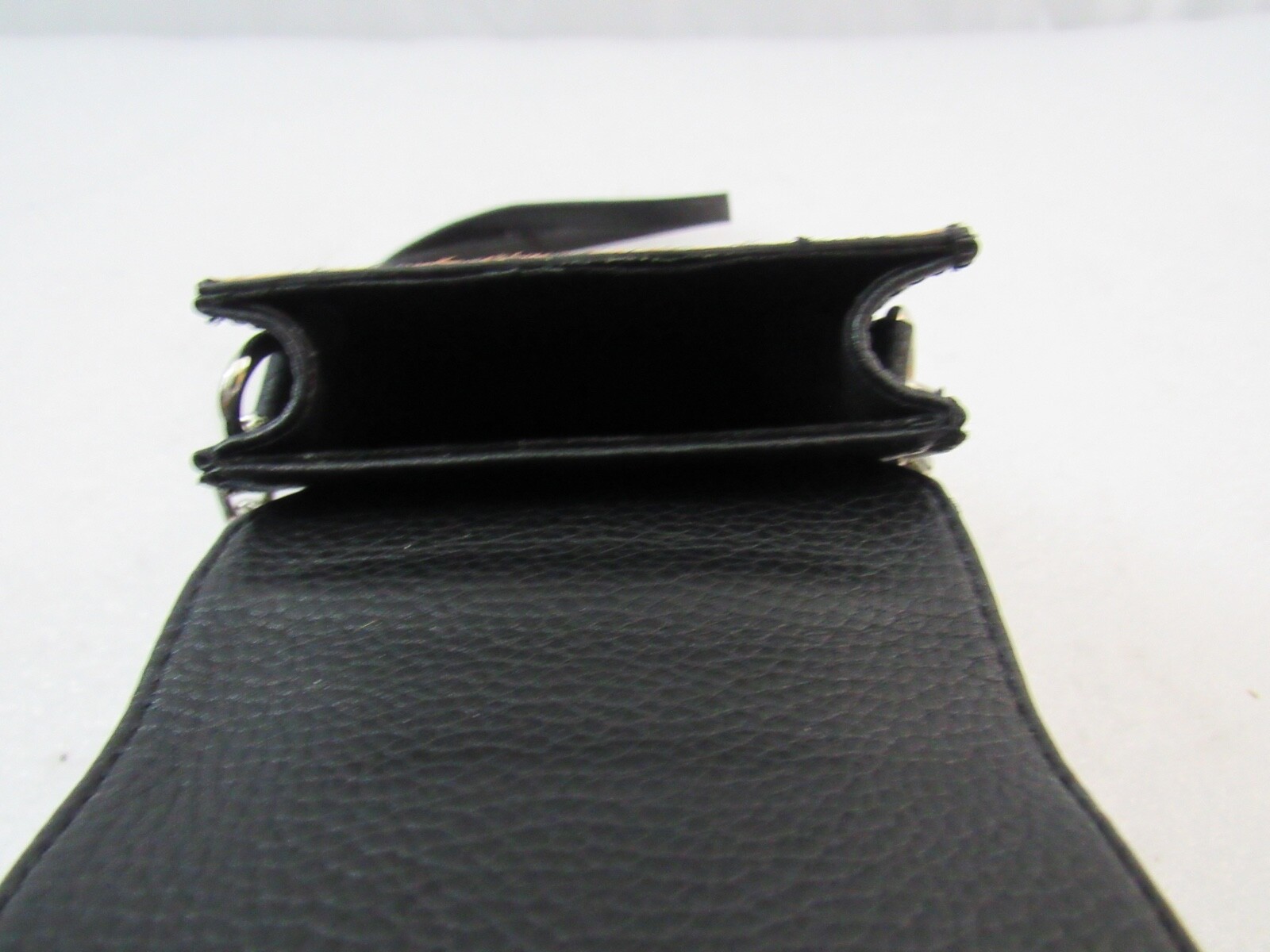 Leopard Phone ID Document Holder with chain Strap